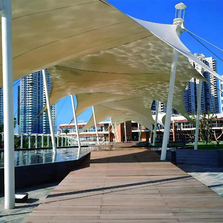 新龙县膜结构景观棚