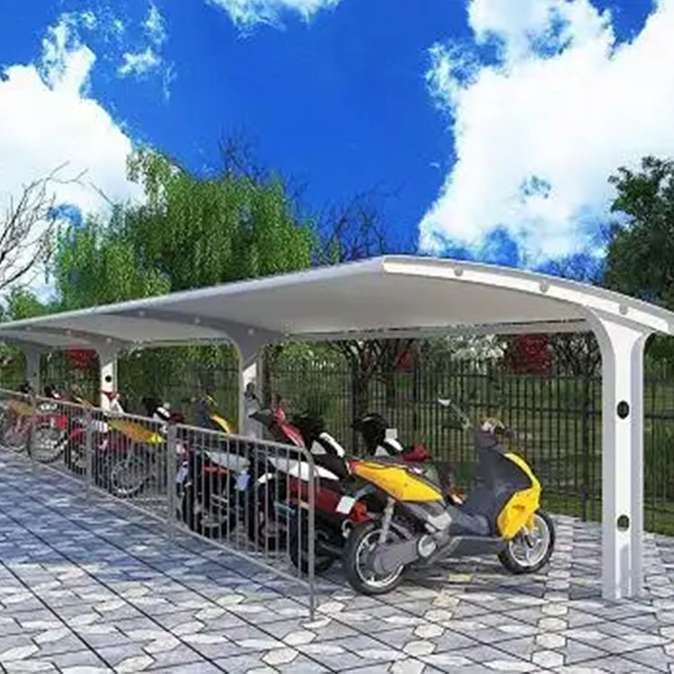 新龙县膜结构电动车棚